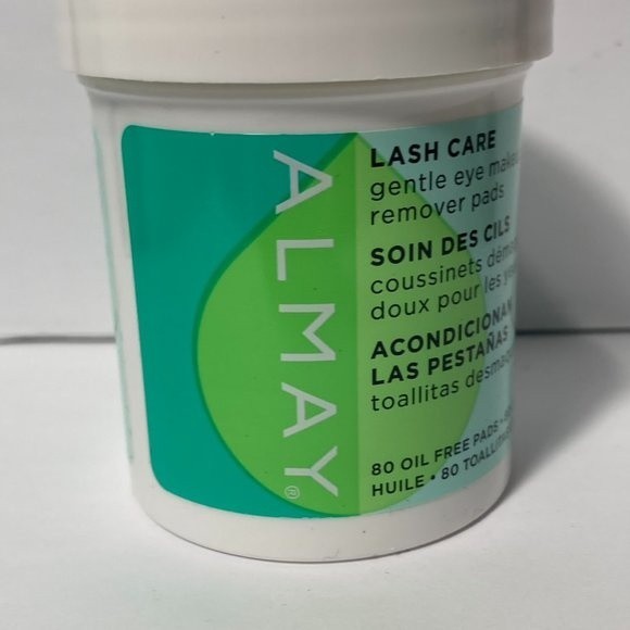 Almay Lash Care Gentle Eye Makeup Remover Pads 11 Tubs 80ct DISCONTINUED - Picture 11 of 16